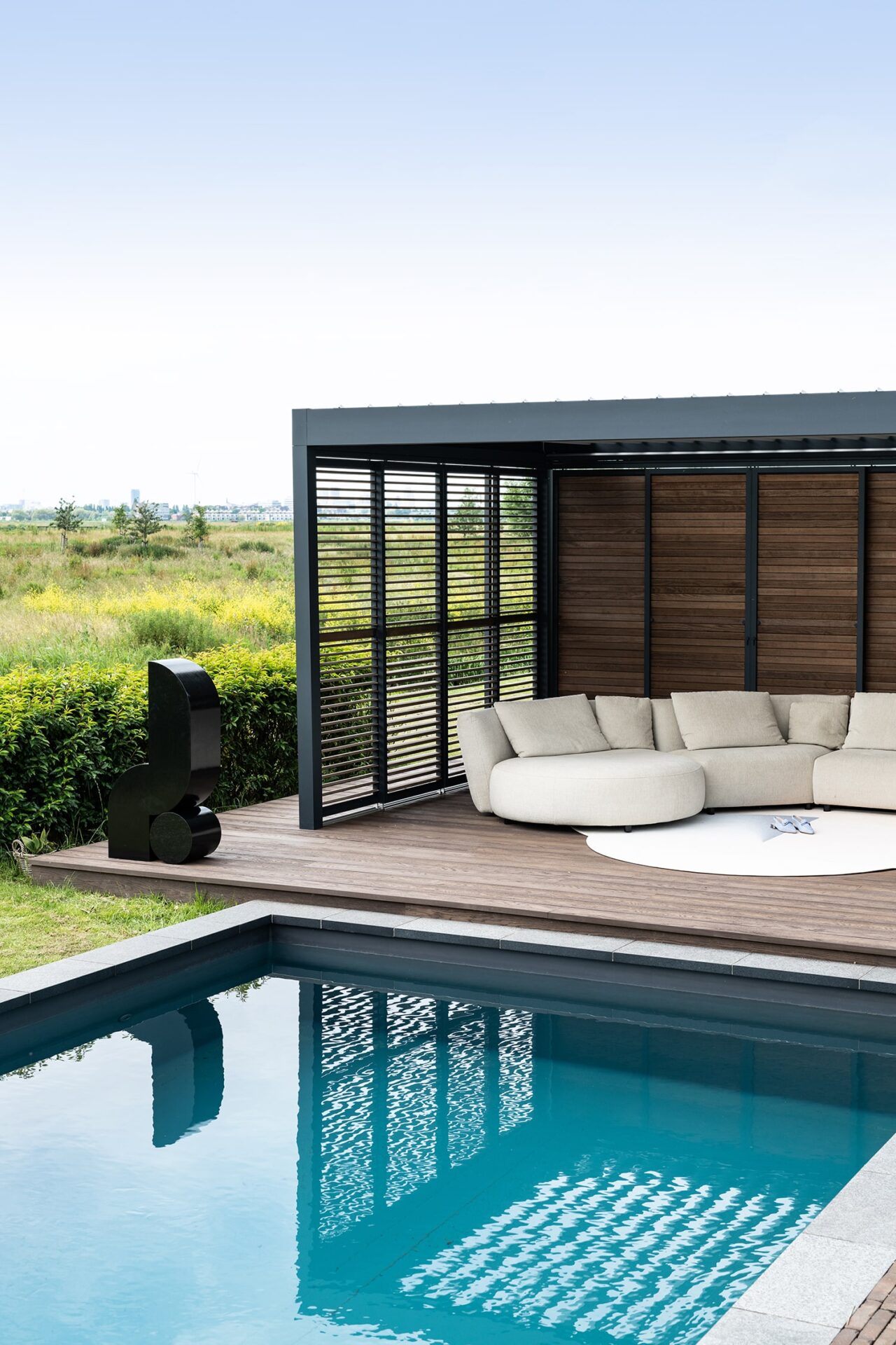 Design luxe poolhuis Vince Renson Algarve